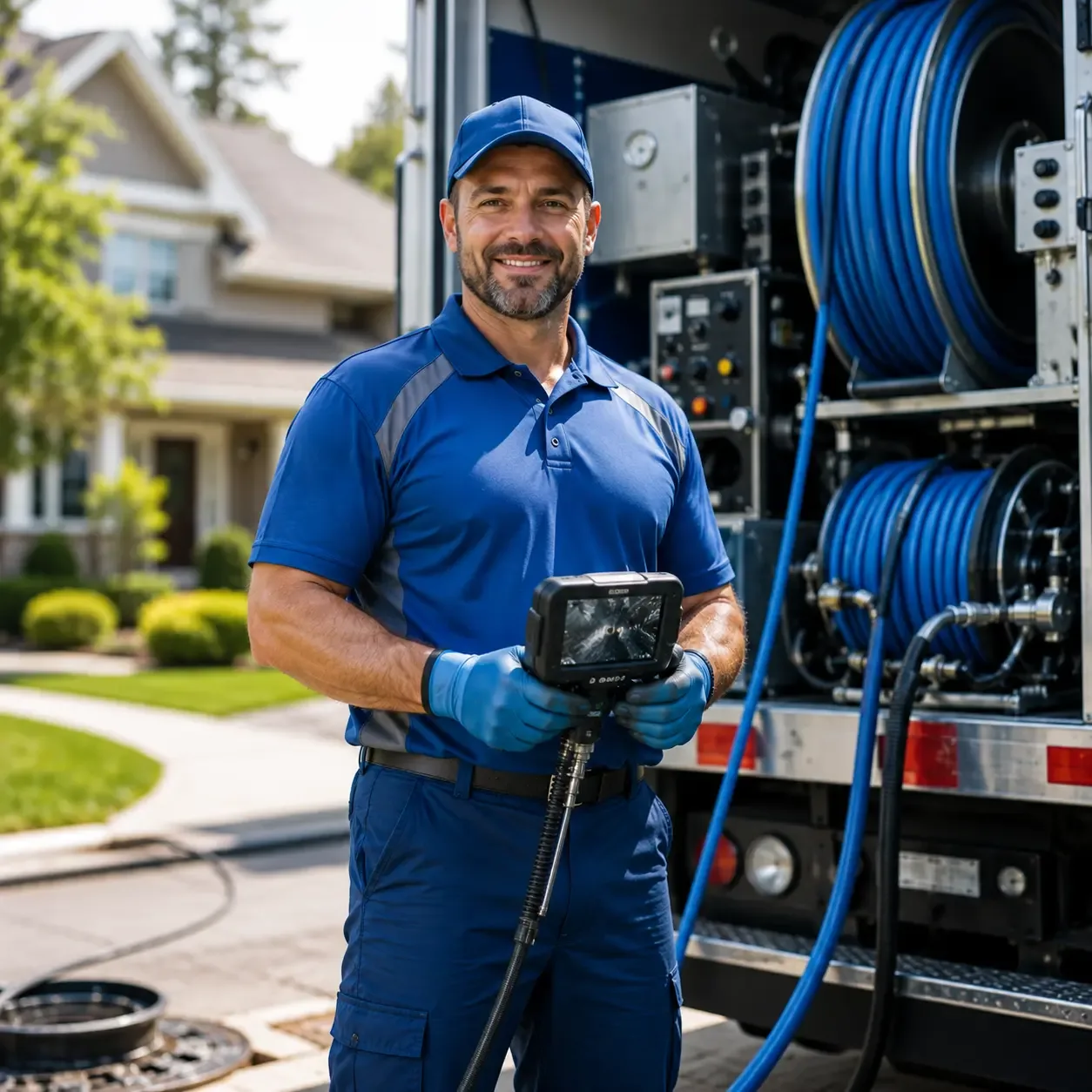 Local outdoor drain cleaning specialists in Laingsburg, MI
